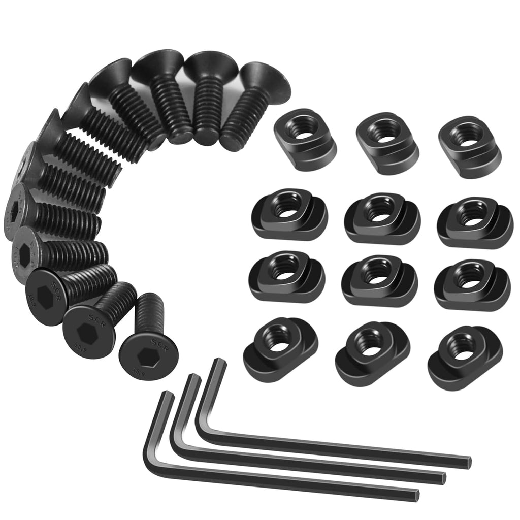 12 Set T-Nut and Screw Replacement Pack